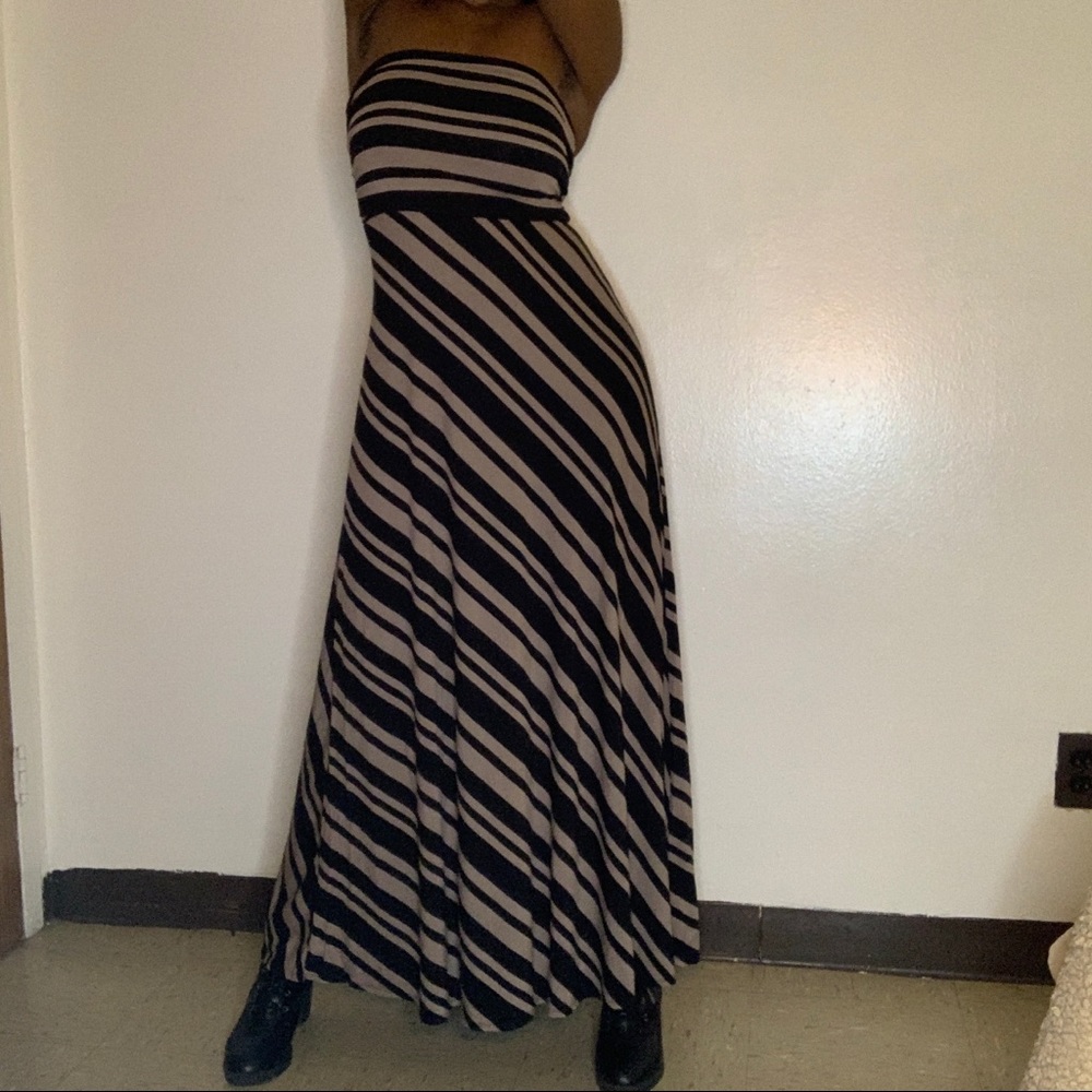 Strapless Maxi Dress